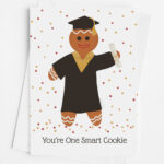 December graduation card winter graduate greeting notecard